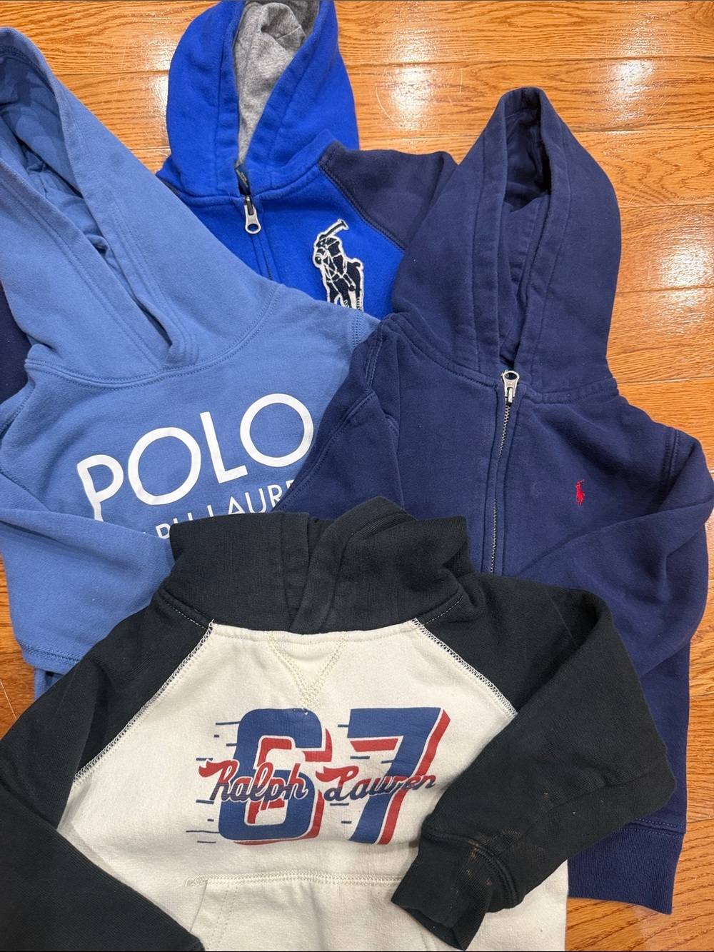 Polo by Ralph Lauren Kids Navy & Blue Hoodie Pack